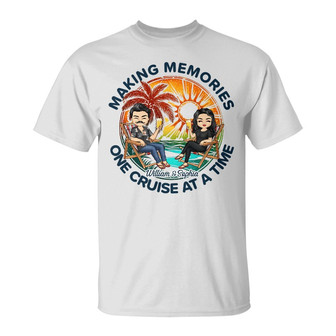 Cruising Couple Making Memories Custom T-Shirt - Thegiftio UK
