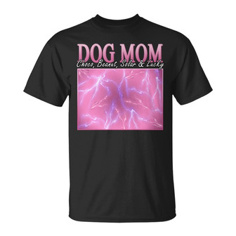 Custom Photo 90s Retro Vintage T-Shirt - Gift for Dog Mom - Thegiftio UK