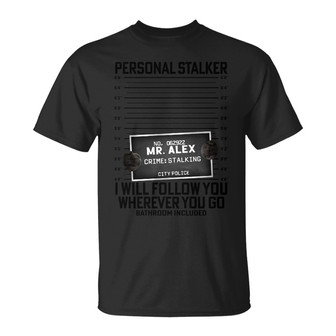 Custom Photo Funny Pet Follow Wherever You Go T-Shirt - Thegiftio UK