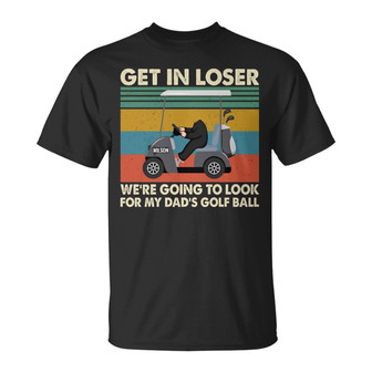 Custom Photo Get In Loser Personalized T Shirt - Golf Gift - Thegiftio UK