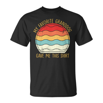 Custom Photo My Favorite Granddog Gave Me This Shirt - Thegiftio UK