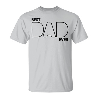 Custom Photo Pencil Drawing Best Dad Ever T-Shirt - Thegiftio UK