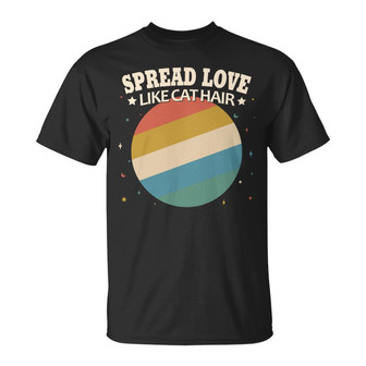 Custom Photo Spread Love Like Cat Hair T-Shirt - Thegiftio UK