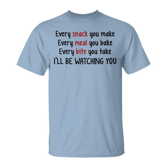 Cute Dog Will Be Watching You Custom T-Shirt - Thegiftio UK