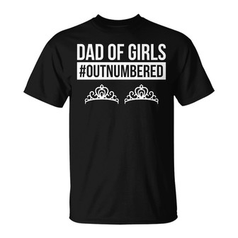 Dad Of Girls Personalized T-Shirt - Perfect Gift for Dad - Thegiftio UK