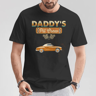 Daddy Pit Crew Personalized T-Shirt - Gift for Dad - Thegiftio UK