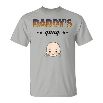 Daddy's Gang Custom T-Shirt - Perfect Gift for Dad - Thegiftio UK
