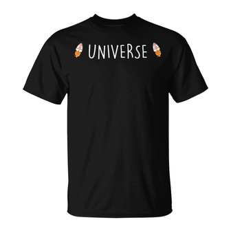 Daddy's Universe Personalized T-Shirt - Gift for Dad - Thegiftio UK