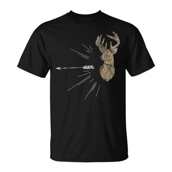 Deer Hunting Dad Personalized T-Shirt - Gift for Dad - Thegiftio UK