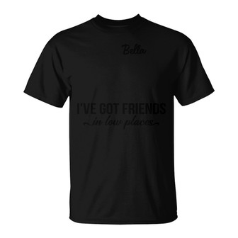 Dog Corgi Got Friends In Low Places Custom T-Shirt - Gift - Thegiftio UK