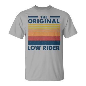 Dog Dachshund Original Low Rider Retro Custom T-Shirt - Thegiftio UK