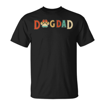 Dog Dad Retro Personalized T-Shirt - Gift for Dog Dads - Thegiftio UK