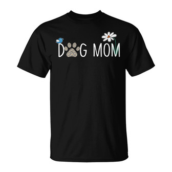Dog Mom Daisy Personalized T-Shirt - Gift for Dog Moms - Thegiftio UK