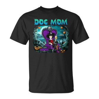 Dog Mom Halloween Personalized T Shirt - Gift for Dog Lovers - Thegiftio UK