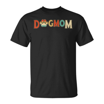 Dog Mom Retro Personalized T-Shirt - Gift for Dog Moms - Thegiftio UK