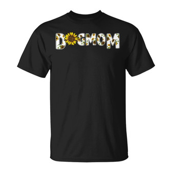 Dog Mom Sunflower Leopard Custom T-Shirt - Gift for Dog Moms - Thegiftio UK