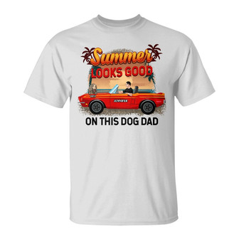 Dog Mom The Beach Is Calling Custom T-Shirt - Thegiftio UK