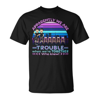 Drinks Well With Others Custom T-Shirt - Gift for Besties - Thegiftio UK