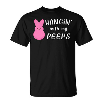 Easter Hanging With My Peeps Custom Shirt - Gift for Family - Thegiftio UK
