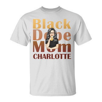 Fashion Lady Personalized T-Shirt - Cool Gift for Mom - Thegiftio UK