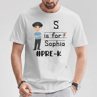First Day Of School Personalized T-Shirt - Gift for Kids - Thegiftio UK