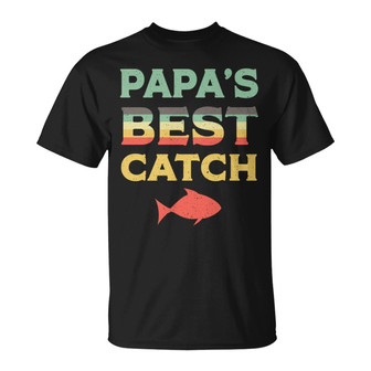 Fishing Papa Personalized T-Shirt - Perfect Gift for Dad - Thegiftio UK