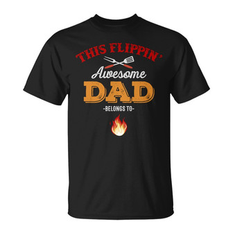 Flipping Awesome Father's Day Custom T-Shirt - Gift for Dad - Thegiftio UK