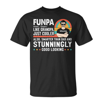 Funpa Gift For Grandpa Custom T-Shirt - Gift for Grandpa - Thegiftio UK