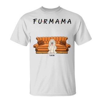 Fur Mama Personalized T-Shirt - Perfect Gift for Fur Moms - Thegiftio UK
