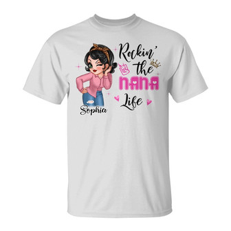 Grandma Life Sassy Girl Custom T-Shirt - Gift for Grandma - Thegiftio UK