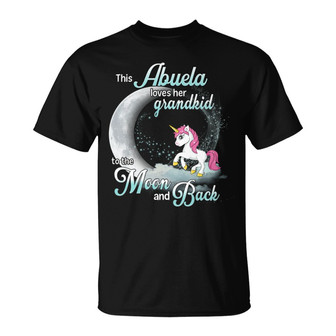 Grandma Loves Grandkids Unicorn Custom T-Shirt - Thegiftio UK