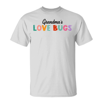 Grandma's Love Bugs Personalized T-Shirt - Gift for Grandma - Thegiftio UK