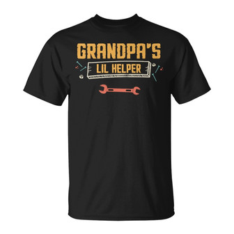 Grandpa's Lil Helpers Custom T-Shirt - Gift for Grandpa - Thegiftio UK