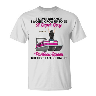 Grow Up To Be A Super Sexy Custom T-Shirt - Gift For Lovers - Thegiftio UK