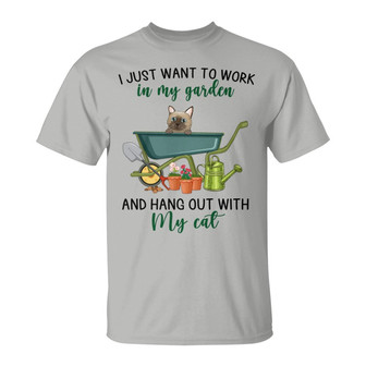 Hang Out With Cat Custom T-Shirt - Gift for Cat Lovers - Thegiftio UK