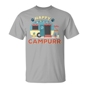 Happy Campurr Cat Personalized T-Shirt - Gift for Cat Lovers - Thegiftio UK