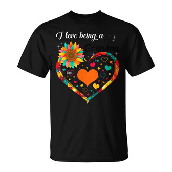 Hearts Inside Heart Mom Grandma Custom T-Shirt - Family Gift - Thegiftio UK