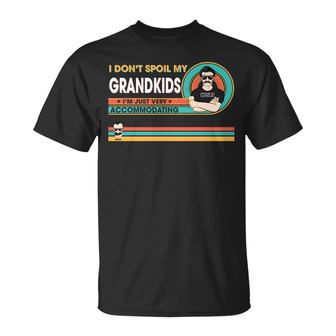 I Don't Spoil My Kids Custom T-Shirt - Gift for Dads - Thegiftio UK