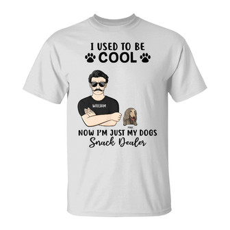 I Used To Be Cool Personalized T-Shirt - Gift for Dog Lovers - Thegiftio UK