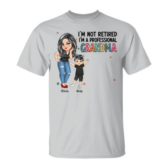 I'm A Professional Grandma Custom T-Shirt - Gift for Grandma - Thegiftio UK