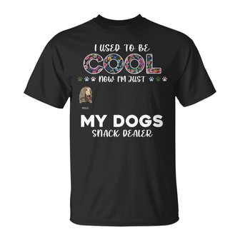 I'm Just My Dogs Snack Dealer Custom T-Shirt - Gift for Dogs - Thegiftio UK