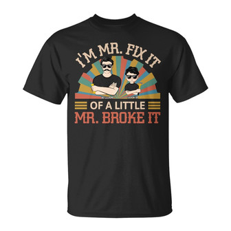 I'm Mr. Fix It Personalized T-Shirt - Gift for Father - Thegiftio UK