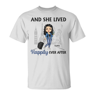 Just A Girl Who Loves Traveling Custom Hoodie - Travel Gift - Thegiftio UK