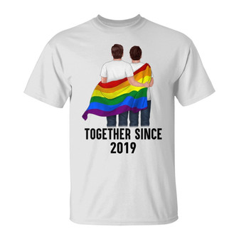 LGBT Couples Together Since Custom T-Shirt - Gift for Him - Thegiftio UK