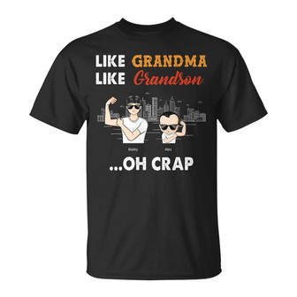 Like Father Like Son Custom T-Shirt - Gift for Family - Thegiftio UK