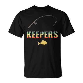 Little Keepers Fishing Custom T-Shirt - Father's Day Gift - Thegiftio UK