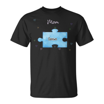 Mom Grandma Puzzle Personalized T-Shirt - Gift for Grandma - Thegiftio UK