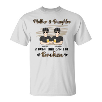Mother & Daughters A Bond That Can't Be Broken Custom - Thegiftio UK