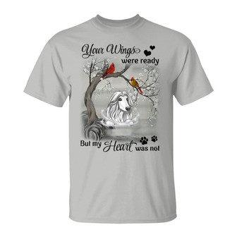 My Heart Was Not Ready Custom T-Shirt - Memorial Gift - Thegiftio UK