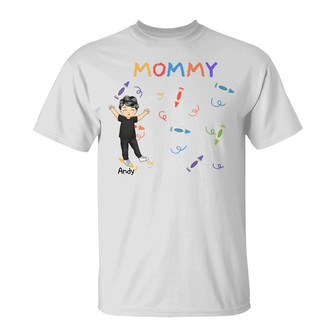 Nana Papa Mommy Daddy Personalized T-Shirt - Birthday Gift - Thegiftio UK
